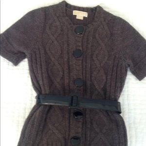 MICHAEL Michael Kors belted cardigan sweater